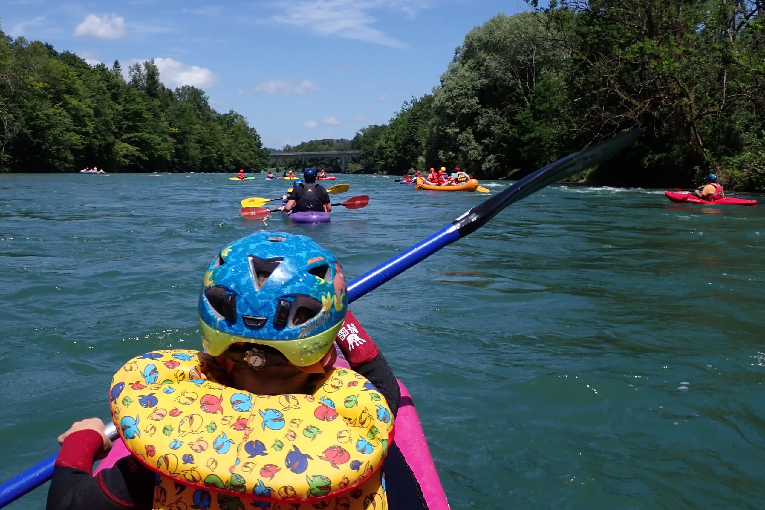 Reussfahrt und Grillplausch Bremgarten
